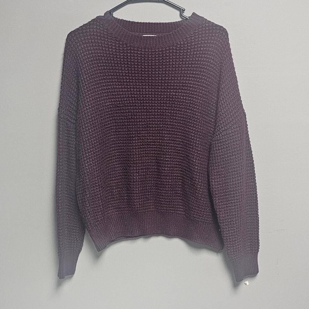 Pulse Women's Purple and Burgundy Jumper